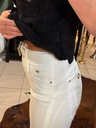Belted Denim Pantolon 
