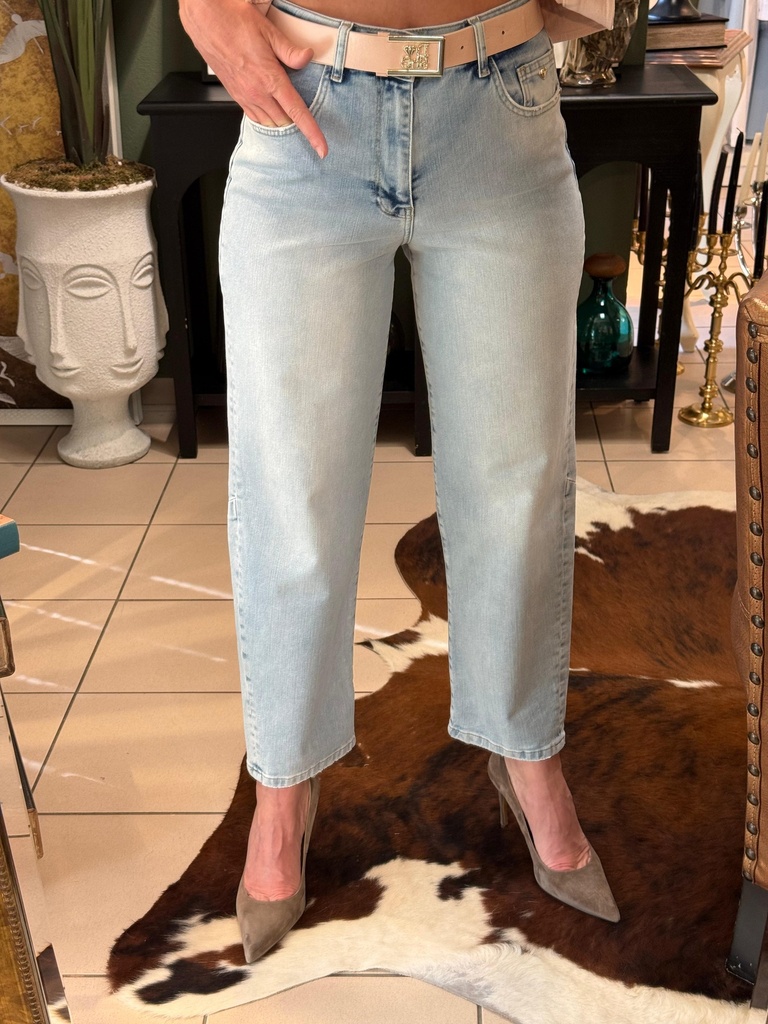 LUNA denim pantolon 