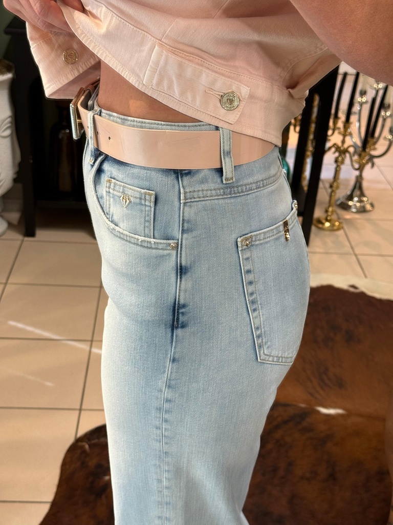 LUNA denim pantolon 