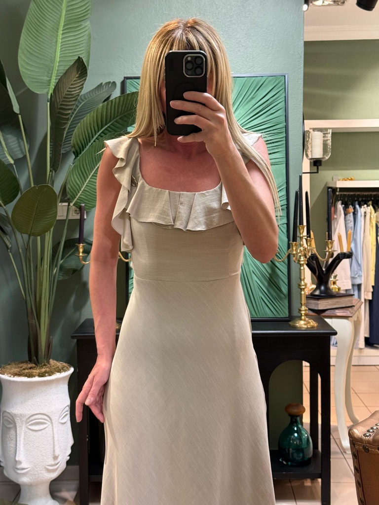 SELENE Elbise – Vizon