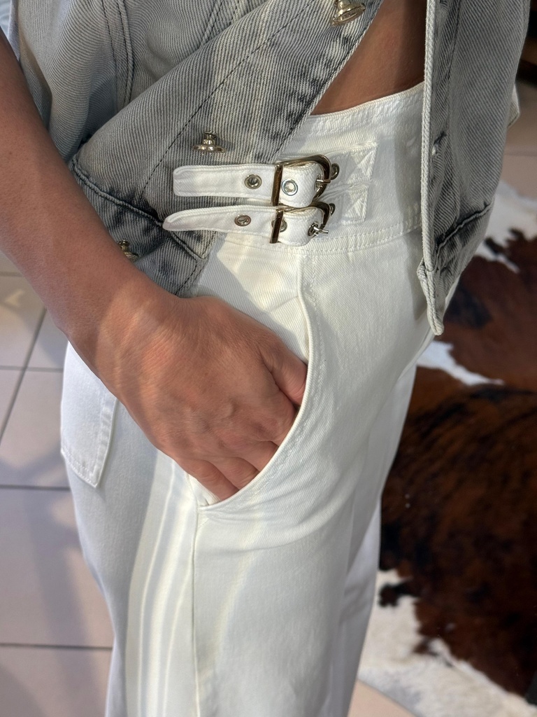 İVORY denim pantolon 