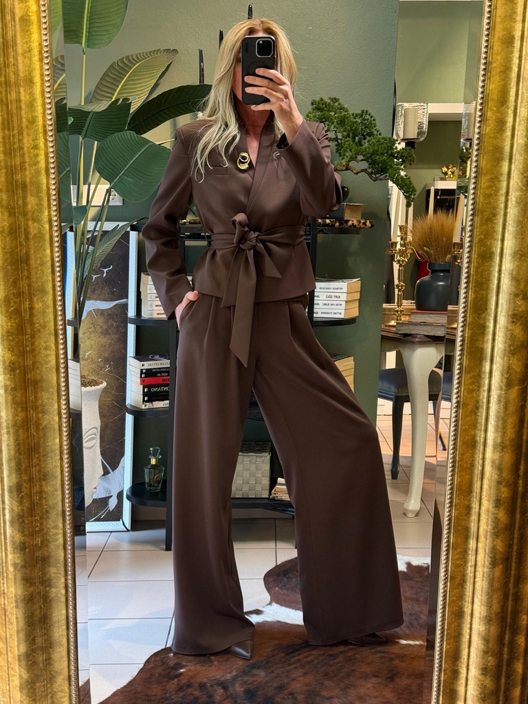 Mocha Tie Set