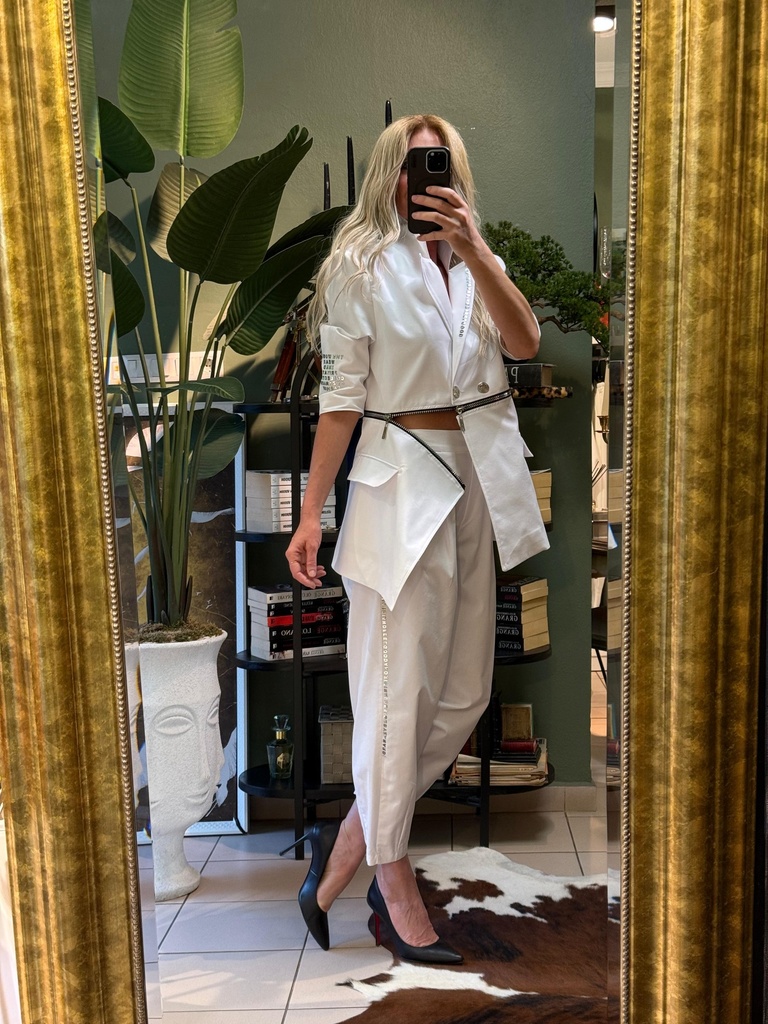 Silver Zip Statement Takım