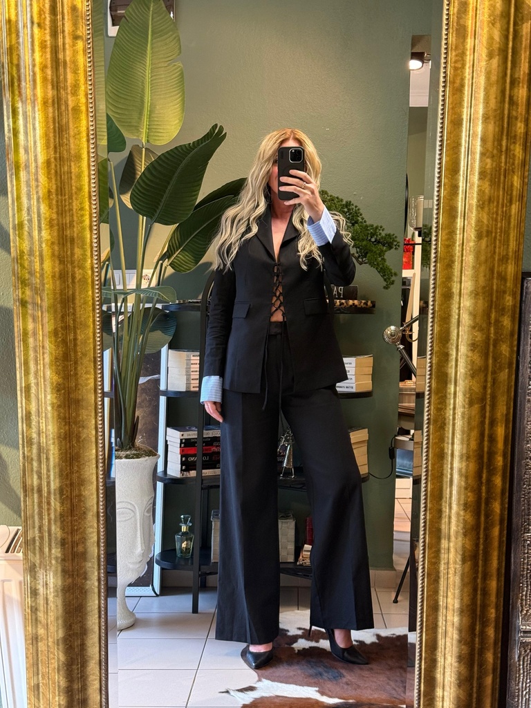 Noir Corset Suit