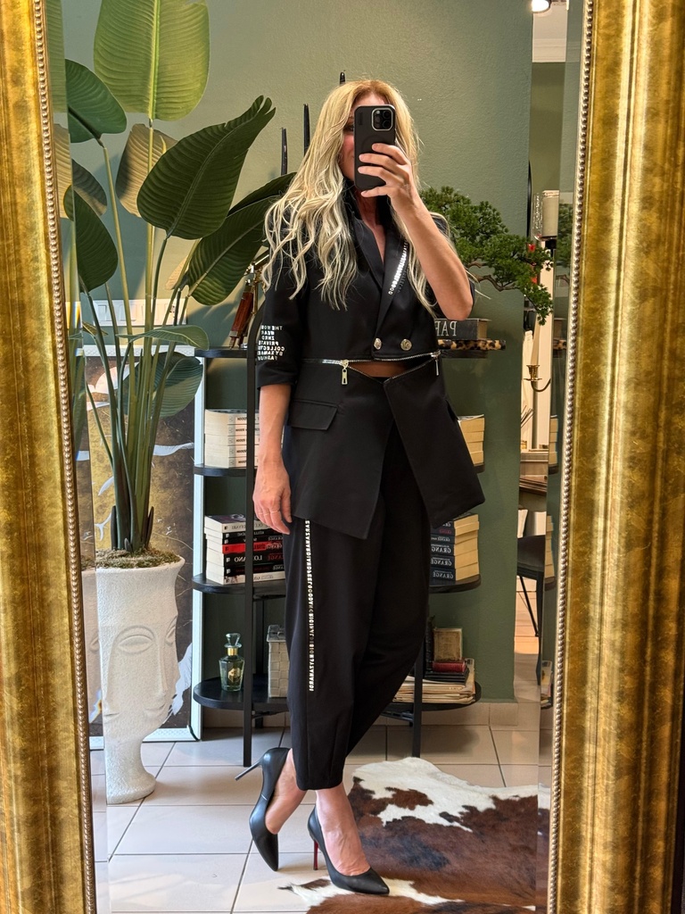 Midnight Zip Couture Set