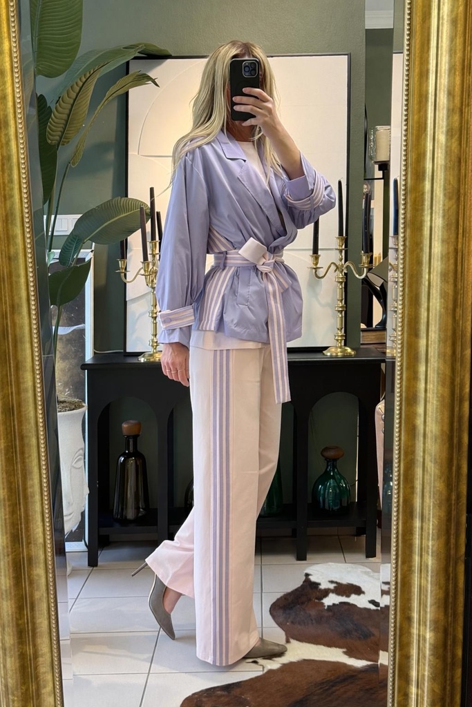 SOFT LİLAC  üçlü takım