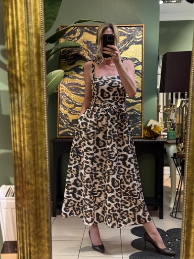 Leopar Desen Elbise.