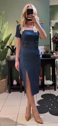 Denim Elbise ...