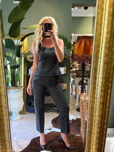 Antrasit payet detay takım.