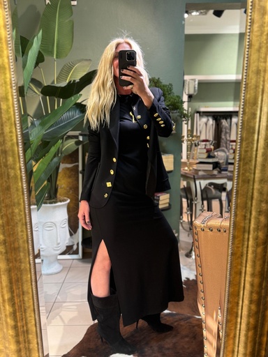 Gold Materyal Ceket & Elbise