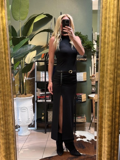 Backline Noir elbise