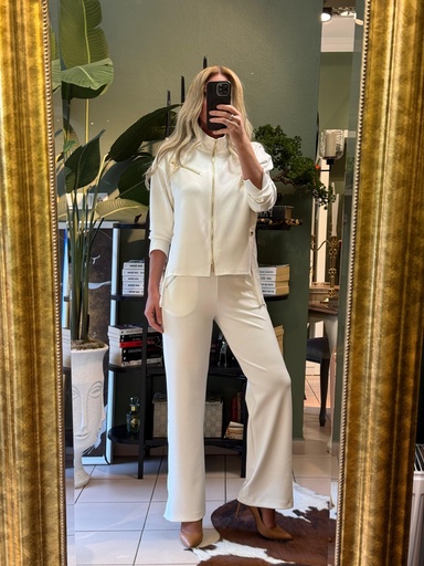 IVORY ZIP SET