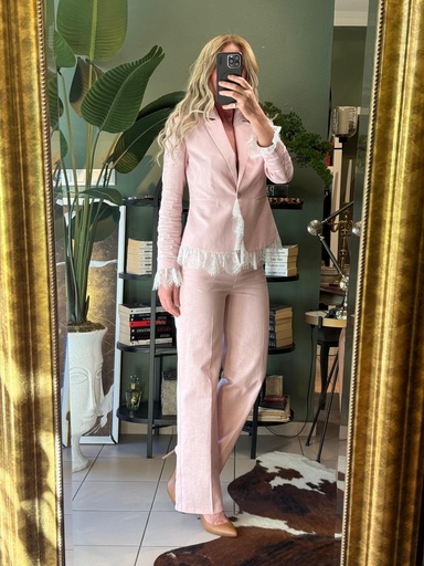 Powder Lace Elegance