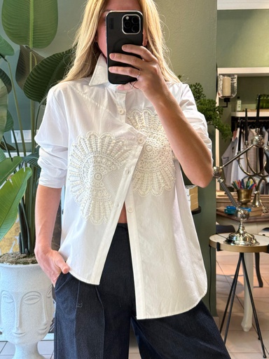 LACE STATEMENT GÖMLEK