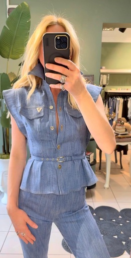 Denim İkili Takım